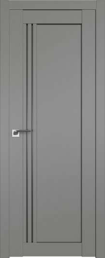 Межкомнатная дверь Profildoors Грей 2.50U  ст.графит — фото 1