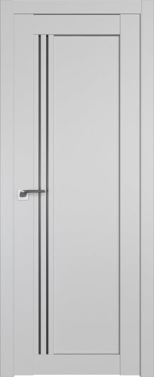 Межкомнатная дверь Profildoors Манхэттен 2.50U  ст.графит — фото 1