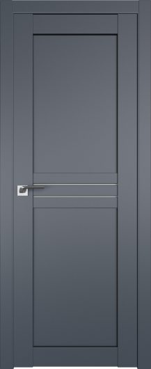Межкомнатная дверь Profildoors Антрацит 2.55U  ст.матовое — фото 1