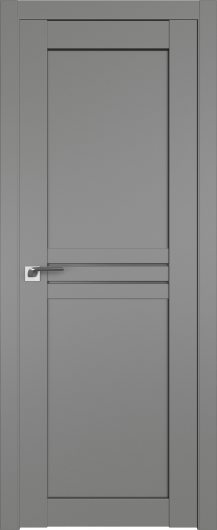 Межкомнатная дверь с эко шпоном Profildoors Грей 2.55U  ст.графит — фото 1