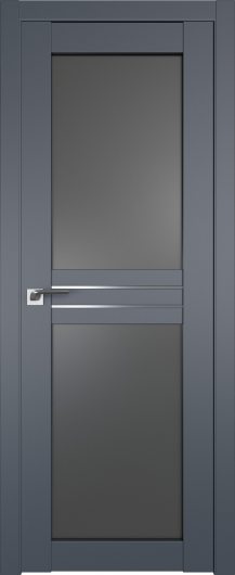 Межкомнатная дверь Profildoors Антрацит 2.56U AL  ст.графит — фото 1