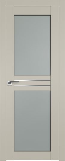 Межкомнатная дверь Profildoors Шеллгрей 2.56U AL  ст.матовое — фото 1