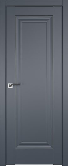 Межкомнатная дверь Profildoors Антрацит 23U  серебро — фото 1