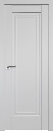 Межкомнатная дверь Profildoors Манхэттен 23U  серебро — фото 1