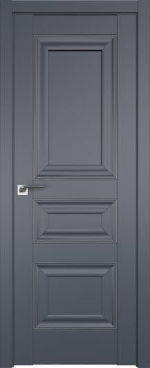 Межкомнатная дверь Profildoors Антрацит 25U  серебро — фото 1