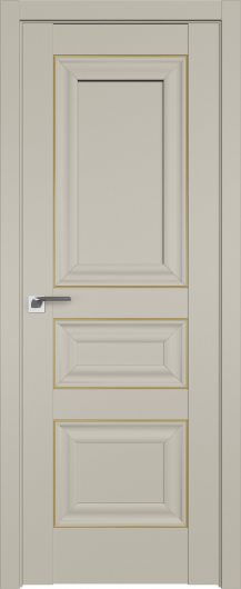 Межкомнатная дверь Profildoors Шеллгрей 25U  золото — фото 1