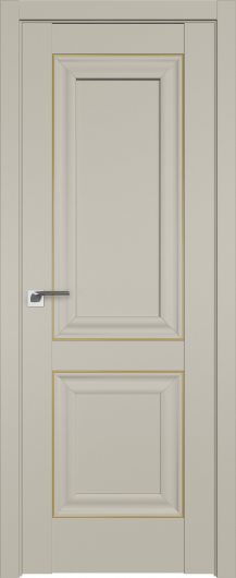 Межкомнатная дверь Profildoors Шеллгрей 27U  золото — фото 1