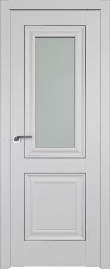 Межкомнатная дверь Profildoors Манхэттен 28U  серебро ст.матовое — фото 1