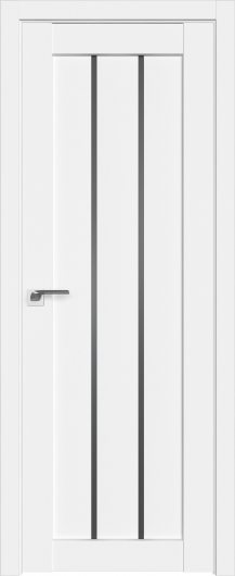 Межкомнатная дверь с эко шпоном Profildoors Аляска 49U  ст.графит — фото 1