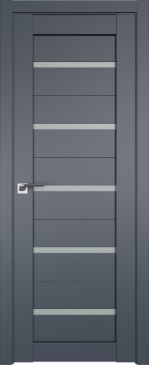 Межкомнатная дверь Profildoors Антрацит 7U  ст.матовое — фото 1