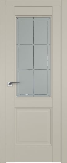 Межкомнатная дверь Profildoors Шеллгрей 90U  ст.гравировка 1 — фото 1