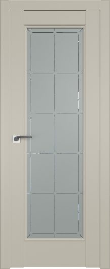 Межкомнатная дверь Profildoors Шеллгрей 92U  (190) ст.гравировка 10 Экспорт Eclipse — фото 1
