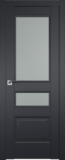 Межкомнатная дверь Profildoors Черный матовый 94U  ст.матовое — фото 1