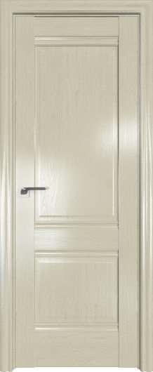 Межкомнатная дверь с эко шпоном Profildoors Эш ВАЙТ  1Х  (белый ясень) — фото 1