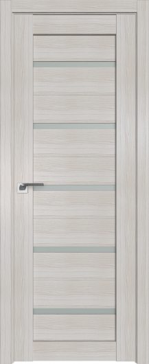Межкомнатная дверь с эко шпоном Profildoors Эш ВАЙТ Мелинга  7Х ст.матовое — фото 1