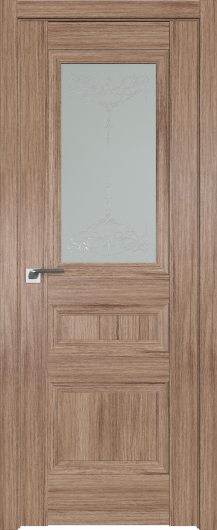 Межкомнатная дверь Profildoors Дуб Салинас Светлый 2.39XN  ст.Франческо кристалл — фото 1