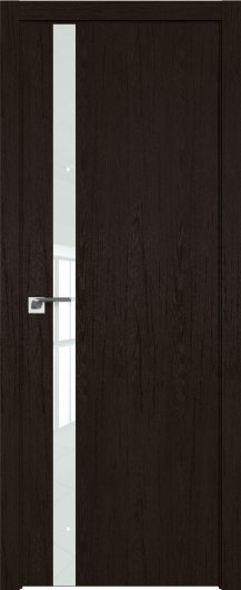 Межкомнатная дверь Profildoors Дарк Браун 6ZN ст.белый лак  (190) кромка 4 стор. матовая Eclipse — фото 1