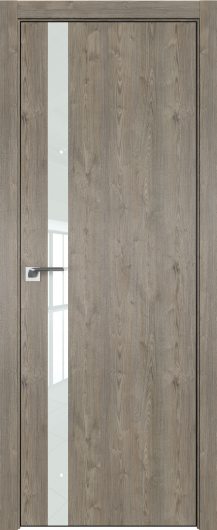 Межкомнатная дверь Profildoors Каштан Темный  6ZN ст.белый лак  (190) кромка 4 ст. Black Edition Eclipse — фото 1