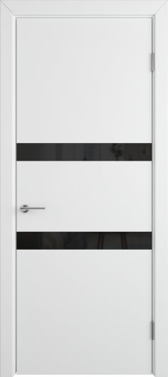 Межкомнатная дверь VFD (ВФД) Niuta Polar Black Gloss — фото 1