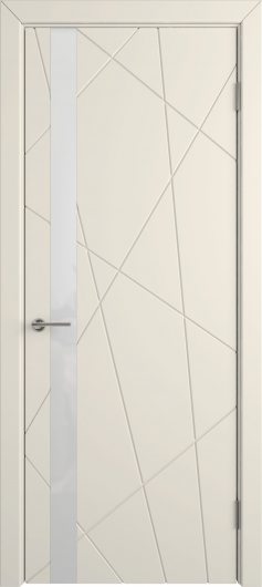Межкомнатная дверь VFD (ВФД) Flitta Ivory White Gloss — фото 1