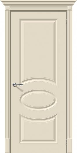 Межкомнатная эмалированная дверь Браво Скинни-20 Cream глухая — фото 1