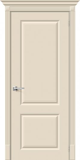 Межкомнатная эмалированная дверь Браво Скинни-12 Cream глухая — фото 1