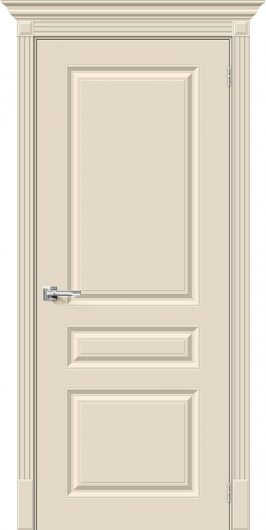 Межкомнатная эмалированная дверь Браво Скинни-14 Cream глухая — фото 1