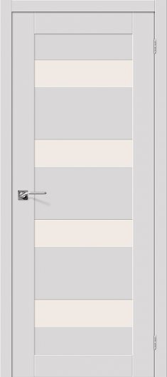 Межкомнатная эмалитовая дверь el`PORTA Легно-23 Alaska остекленная — фото 1