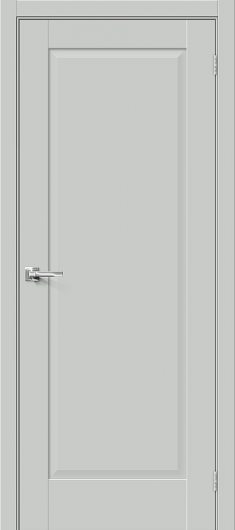 Межкомнатная дверь MR.WOOD Прима-10 Grey Matt глухая — фото 1