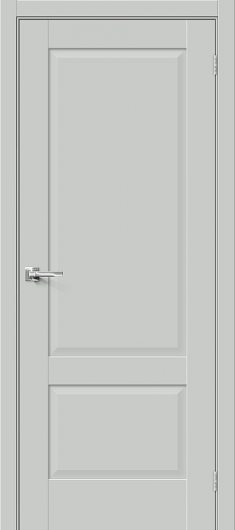 Межкомнатная дверь MR.WOOD Прима-12 Grey Matt глухая — фото 1