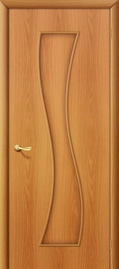 Межкомнатная ламинированная дверь Браво 11Г Л-12 (МиланОрех) глухая — фото 1