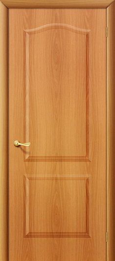 Межкомнатная ламинированная дверь Браво Палитра Л-12 (МиланОрех) глухая — фото 1