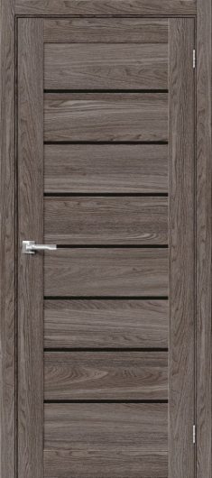 Межконатная ламинированная дверь Браво-22 Ash Wood остекленная — фото 1