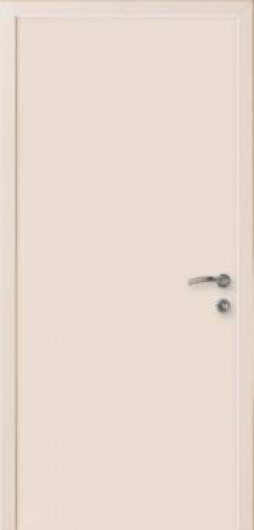 Межкомнатная гладкая дверь KAPELLI Classik RAL 9001 глухая — фото 1