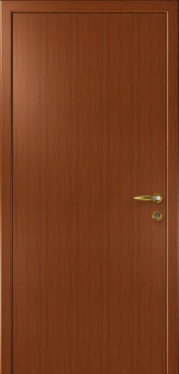 Межкомнатная гладкая дверь KAPELLI Classik итальянский орех глухая — фото 1