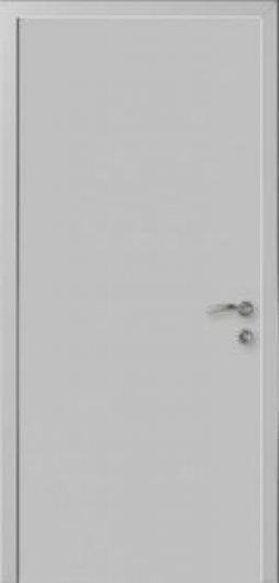 Межкомнатная гладкая дверь KAPELLI Classik RAL 7035 глухая — фото 1