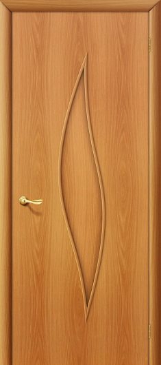 Межкомнатная ламинированная дверь Браво 12Г Л-12 (МиланОрех) глухая — фото 1
