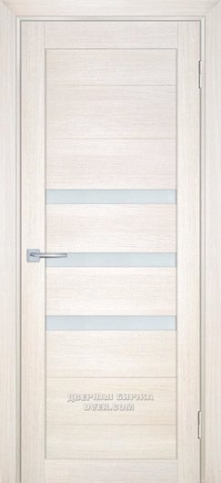 Межкомнатная дверь с эко шпоном Мариам Техно 709 Сандал бежевый остекленная — фото 1