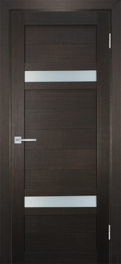 Межкомнатная дверь с эко шпоном Мариам Техно 705 Венге остекленная — фото 1