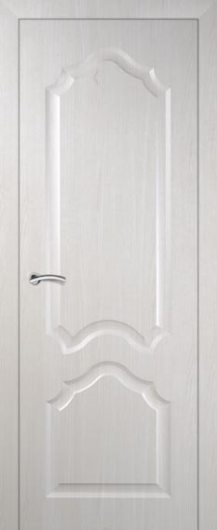 Межкомнатная дверь с эко шпоном Мариам Кардинал Эшвайт мелинга глухая — фото 1