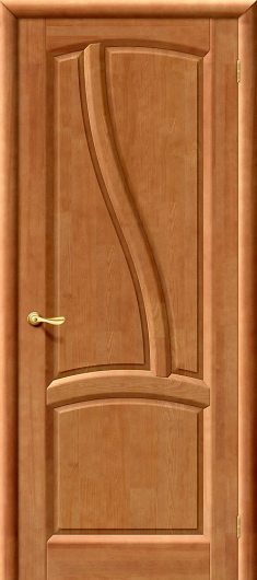 Межкомнатная дверь из массива Vi LARIO Рафаэль Т-26 (Орех) глухая — фото 1