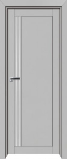 Межкомнатная дверь с эко шпоном PROFILDOORS 2.50U Манхэттен остекленная — фото 1