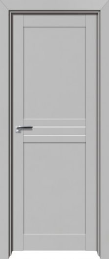 Межкомнатная дверь с эко шпоном PROFILDOORS 2.55U Манхэттен глухая — фото 1