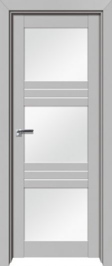 Межкомнатная дверь с эко шпоном PROFILDOORS 2.58U Манхэттен остекленная — фото 1