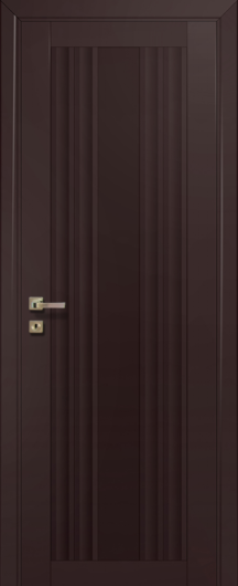 Межкомнатная дверь с эко шпоном PROFILDOORS 52U Темно-коричневый матовый глухая — фото 1