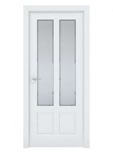 Межкомнатная дверь с эко шпоном PROFILDOORS 2.117U Аляска Square ст.матовое — фото 1
