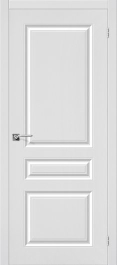 Межкомнатная дверь с ПВХ-пленкой Браво Статус-14 (Белый) глухая — фото 1