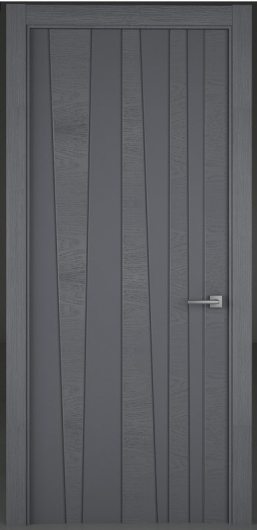 Межкомнатная ульяновская дверь Regidoors Trend Grigio (Ral 7015) глухая — фото 1
