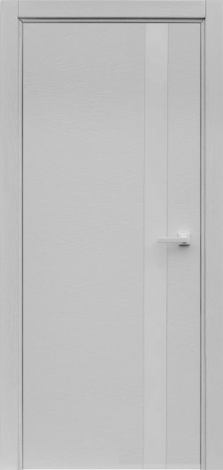 Межкомнатная ульяновская дверь Regidoors Uno Chiaro (Ral 9003) остекленная — фото 1