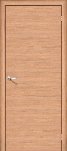 Межкомнатная шпонированная дверь Браво Соло-0.H Ф-01 (Дуб) — фото 1